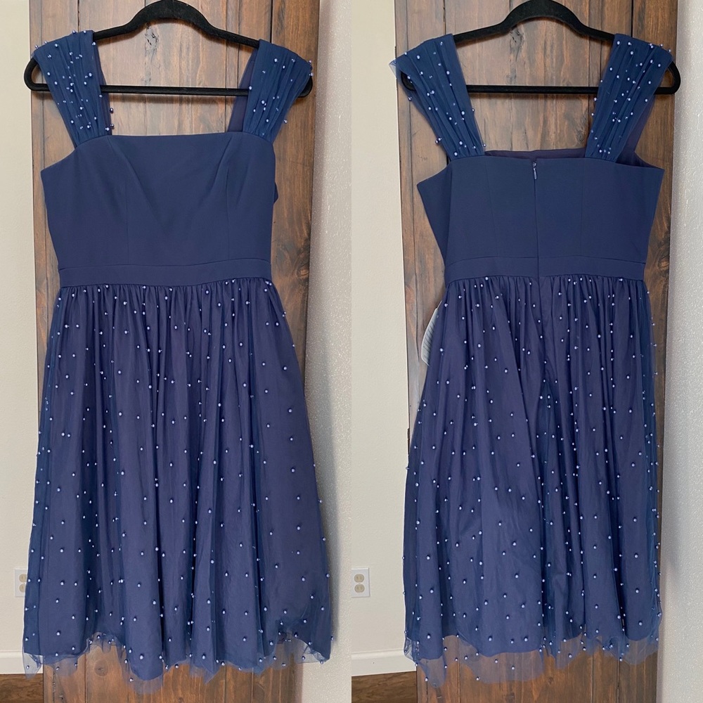 Gal Meets Glam Navy Blue Dress